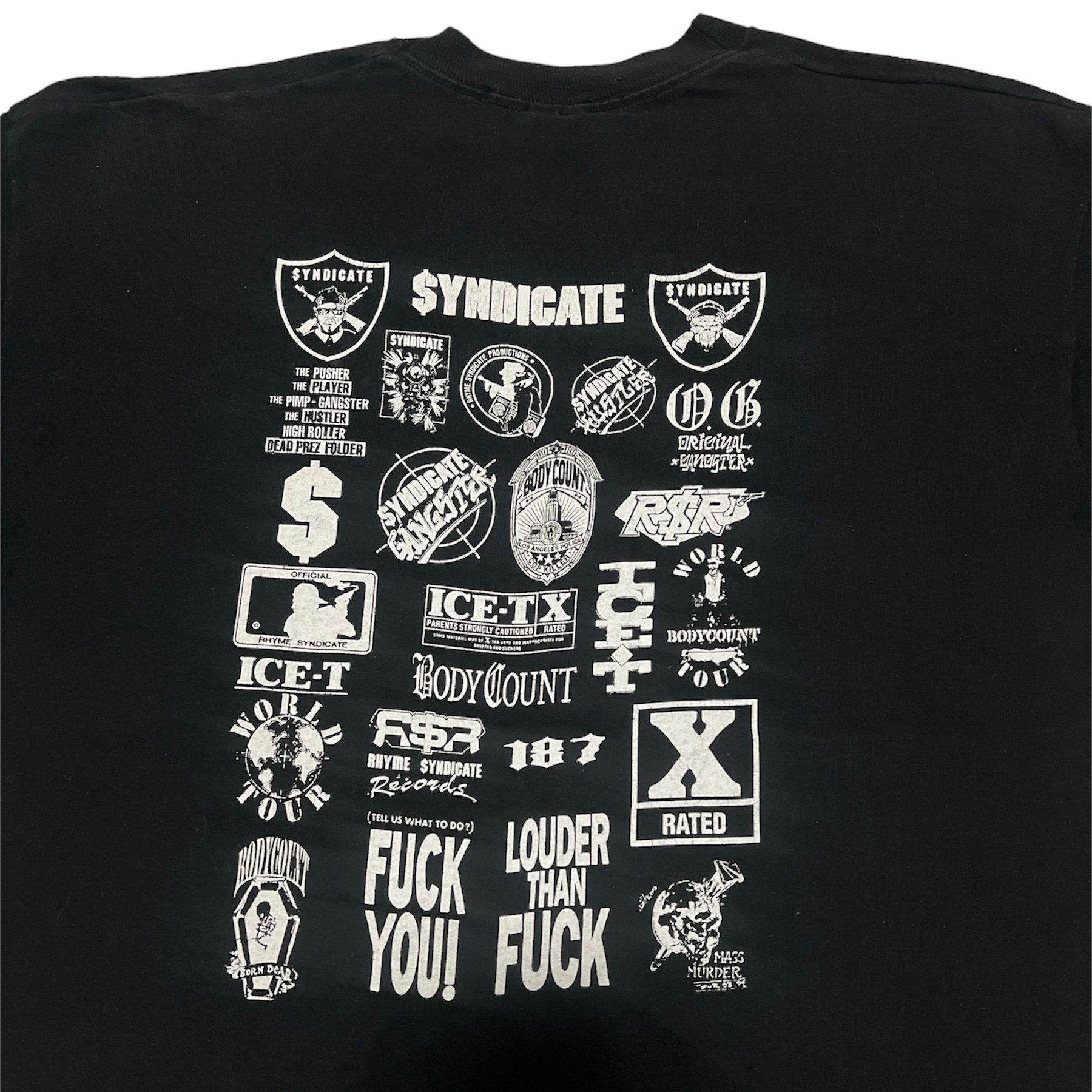 トップス syndicate ice-t body count lowrider Grap BODY COUNT SYNDICATE COP KILLER ICE-T NEW T-SHIRT 3 4 5XL | eBay