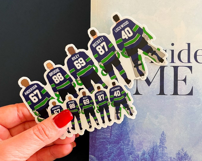 Vancouver Vipers Team Sticker playing for Keeps Series by Becka Mack - Etsy