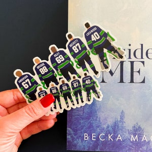 Vancouver Vipers Team Sticker - "Playing For Keeps" series by Becka Mack