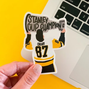 Pittsburgh Hockey Sticker - Waterproof