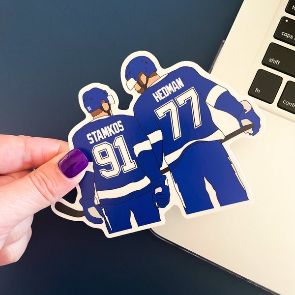 Tampa Hockey Sticker - Waterproof, Glossy Finish