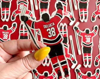 Pegatina de Rio DeLuca - "Rebobinar" de Liz Tomforde