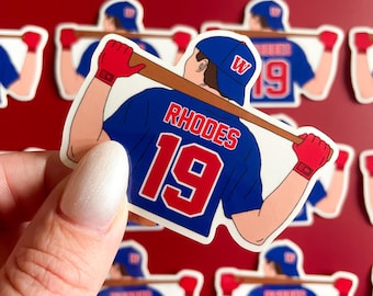 Pegatina de Isaiah Rhodes - "Juega conmigo" de Liz Tomforde