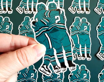 San Jose Hockey Sticker - Waterproof, Glossy Finish