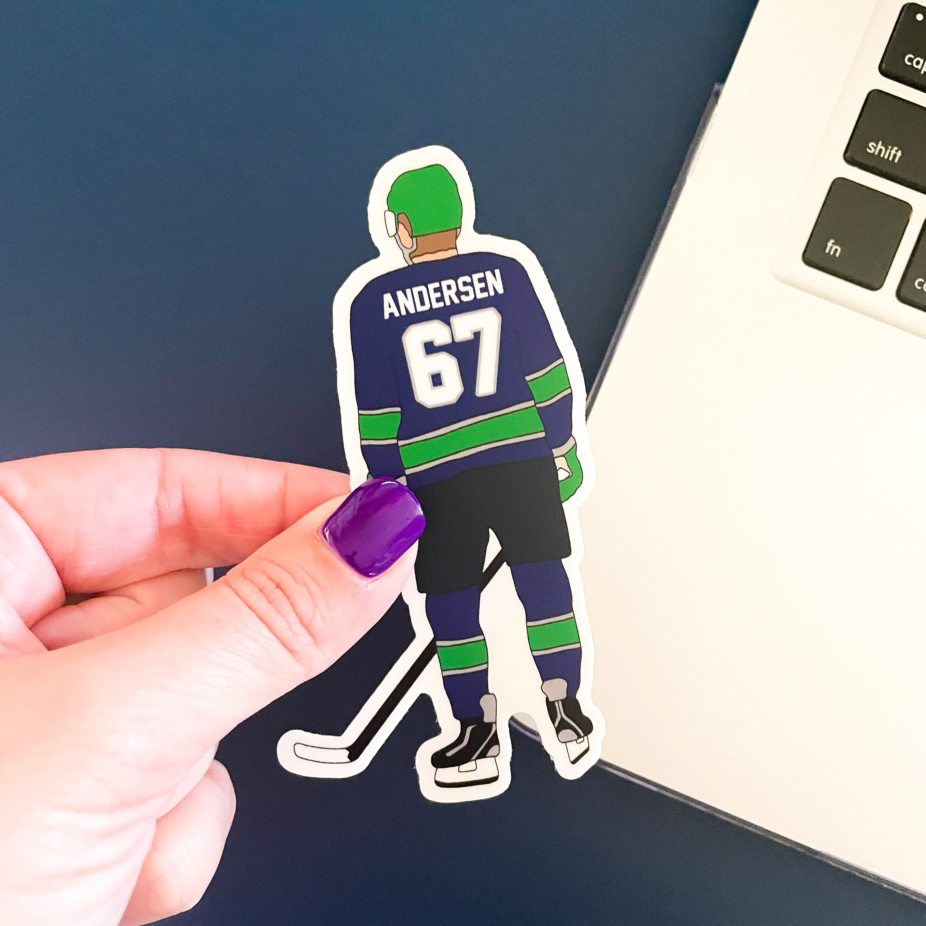 Garrett Andersen Sticker play With Me by Becka 