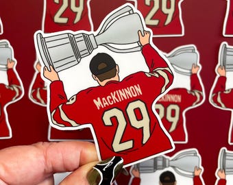 CLEARANCE: Canada Hockey Sticker - Waterproof, Satin Finish
