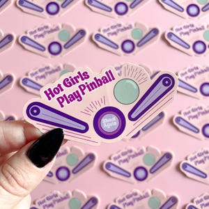 Pinball Sticker - Waterproof, Satin and Glossy Finish
