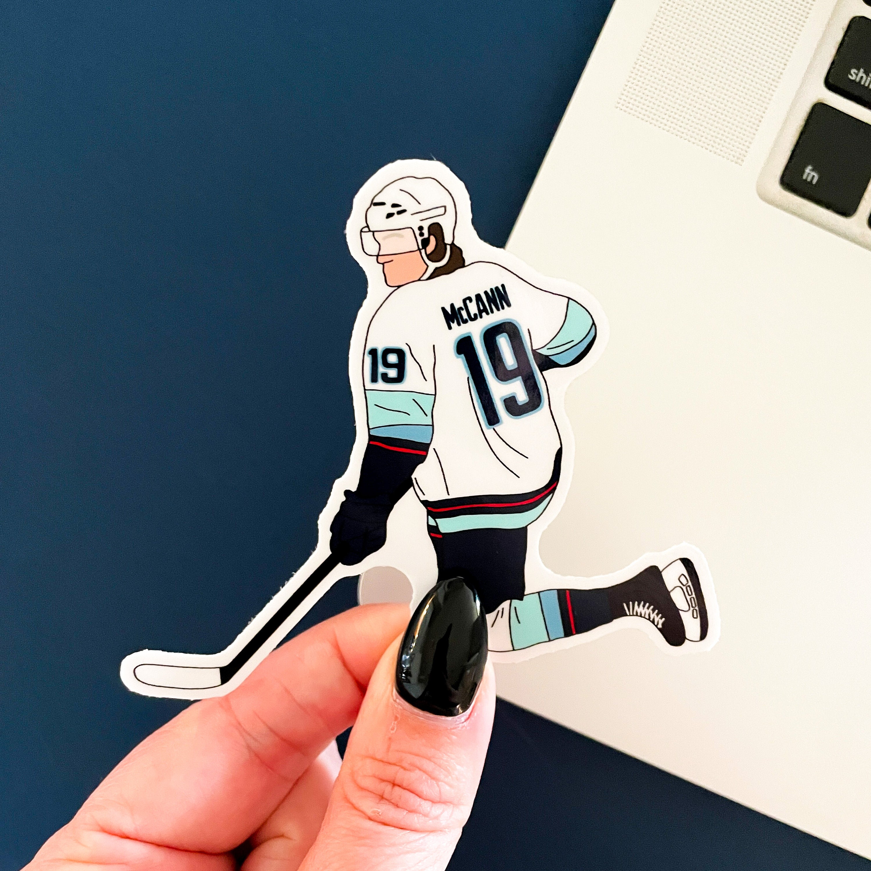 Seattle Kraken: Brandon Tanev 2021 - Officially Licensed NHL Removable  Adhesive Decal
