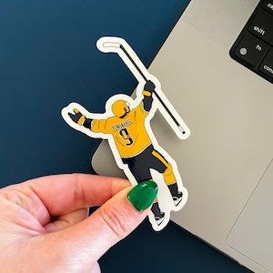 Adesivo per hockey di Nashville - Impermeabile, finitura lucida