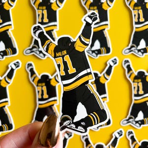 Pittsburgh Hockey Sticker - Waterproof, Glossy Finish