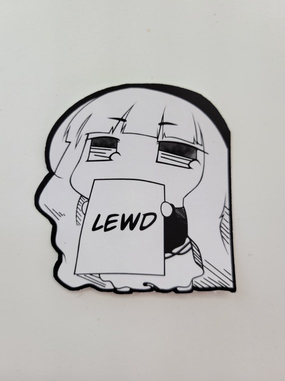 Anime lewd Meme Sticker - Etsy Israel Anime lewd Meme Sticker - Etsy Israel