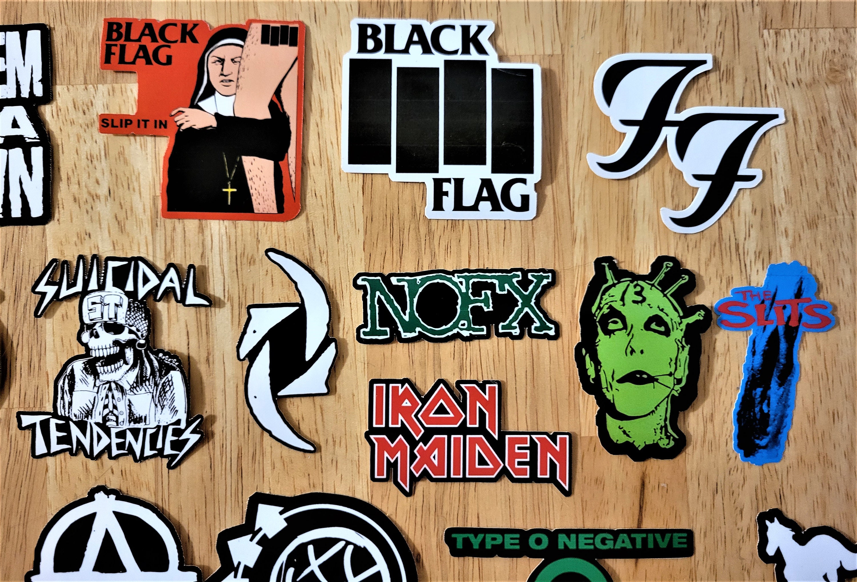 100 Days Free Returns Satisfied Shopping 50PCS Rock Band Stickers 100 Days Free Returns Satisfied Shopping 50PCS Rock Band Stickers