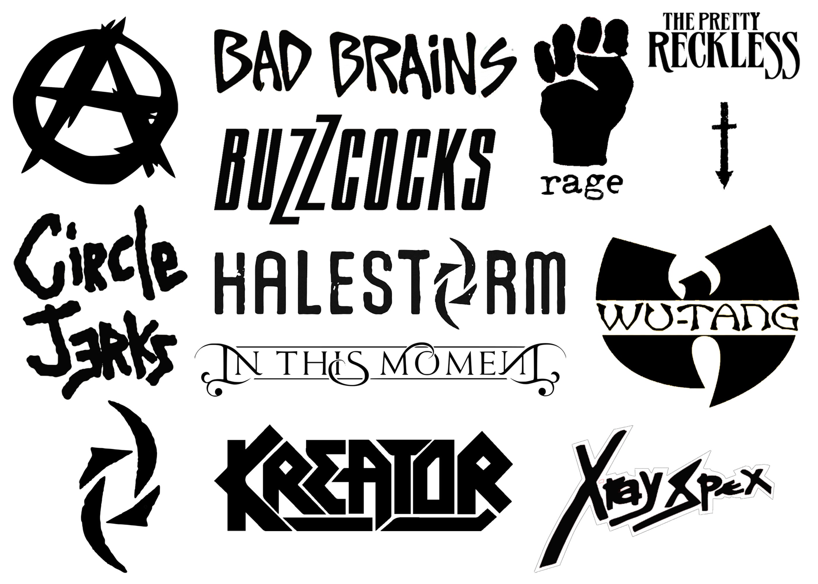 Vinyl Decal Heavy Metal Punk Band Logos Etsy vinyl-decal-heavy-metal-punk-band-logos-etsy