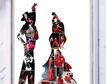 Flamenco gift - Photo Collage