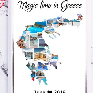 Greece Photo Collage