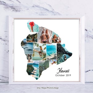 Hawaii Photo Collage