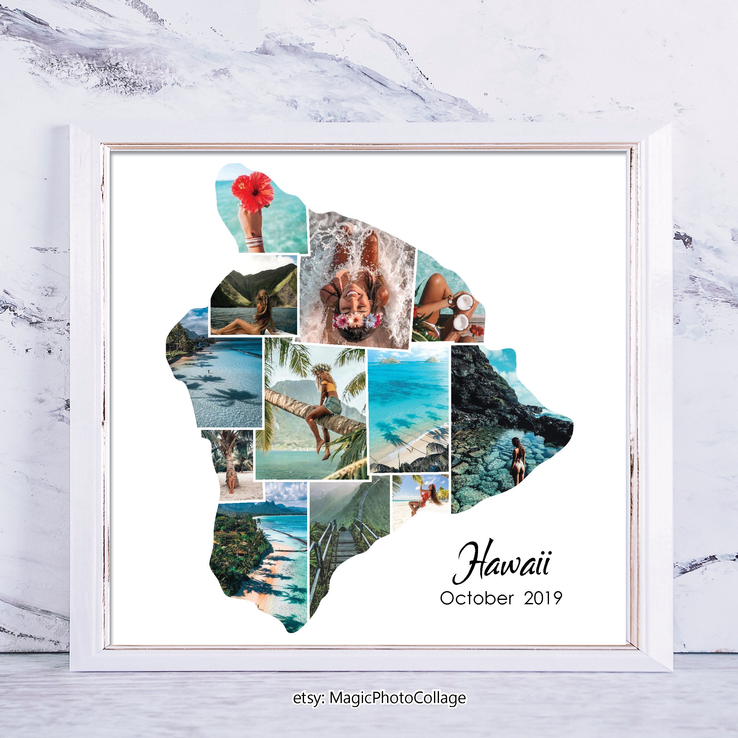 Hawaii Photo Collage