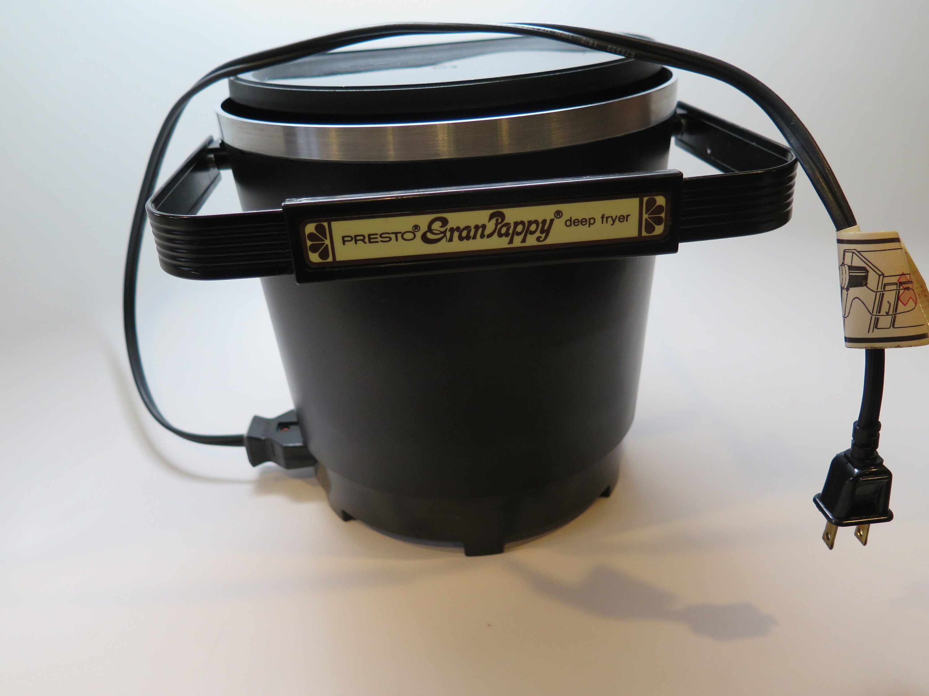 Original Presto Granpappy Fry Daddy Electric Deep Fryer Model