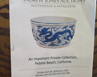 Andrew Jones Helen Bruton Pebble Beach asiatischer Silber russischer Ikonen-Leder-Bücher-Katalog