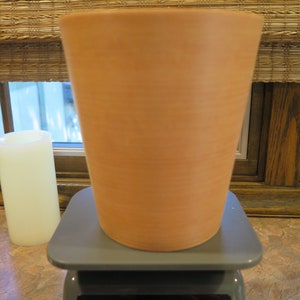 Orchid Flower Pot Planter Clay Color Contemporary Herbs Plastic Textured Medium