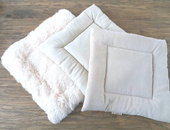 Pet teepee padded cream pillow dog bed tipi fake fur linen Pet teepee including fake fur or linen pillow, tent, tipi