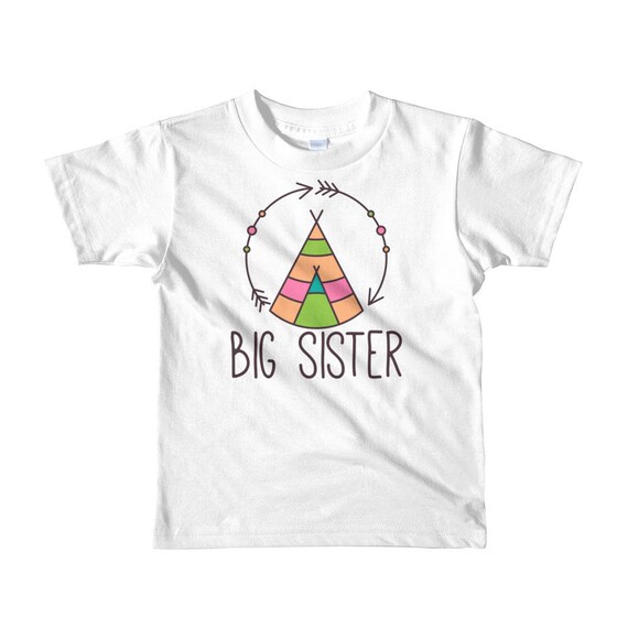 Big sister shirt, Boho Kids T-Shirt, big sis outfit, Big Sis Shirt big sis to be announcement shirt biggest sister big sister big sister top