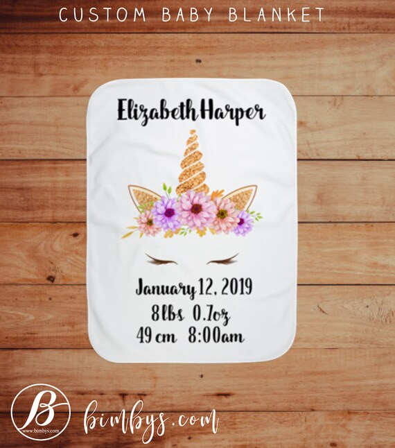 monogrammed baby blankets etsy