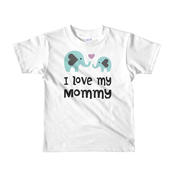 SALEI love Mommy kids t-shirt - i love my mommy - i heart mommy - fun kids t-shirt - kids t-shirt top