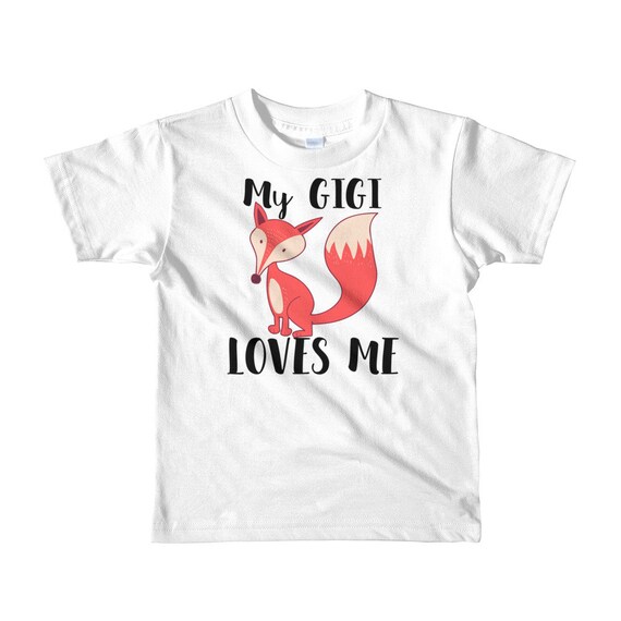 Gigi loves me kids t-shirt - grandma loves me - gigi shirt - gigi loves me - my gigi loves me - best gigi ever - gigi baby gift - i love my