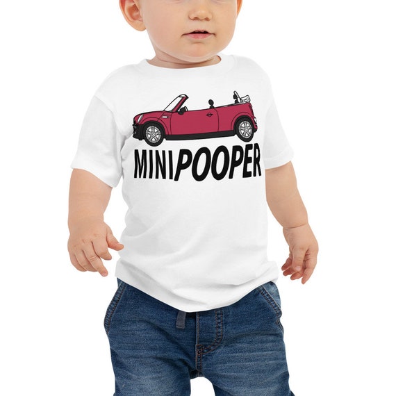 SALE Funny Mini POOPER Baby Jersey Short Sleeve Tee, Funny Baby t-shirts, Infant T-Shirt, Trendy Tee, Toddler Shirt, Funny Kid Shirts