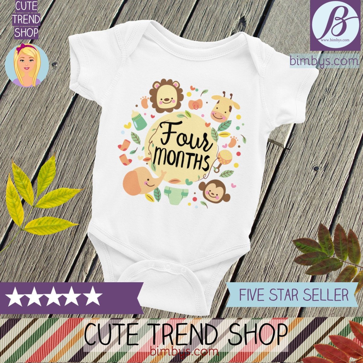 monthly milestone bodysuits