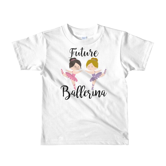 Future ballerina kids t-shirt - ballerina shirt - ballerina girl - baby ballerina - little ballerina - ballerina baby - ballerina outfit