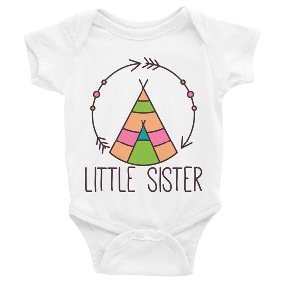 Boho Baby Clothes, Big Sister ,Baby Girl Clothes, Baby Shower Gift, Baby Girl Romper, Bohemian Outfit, Baby Girl Shirt, Boho Baby bodysuits