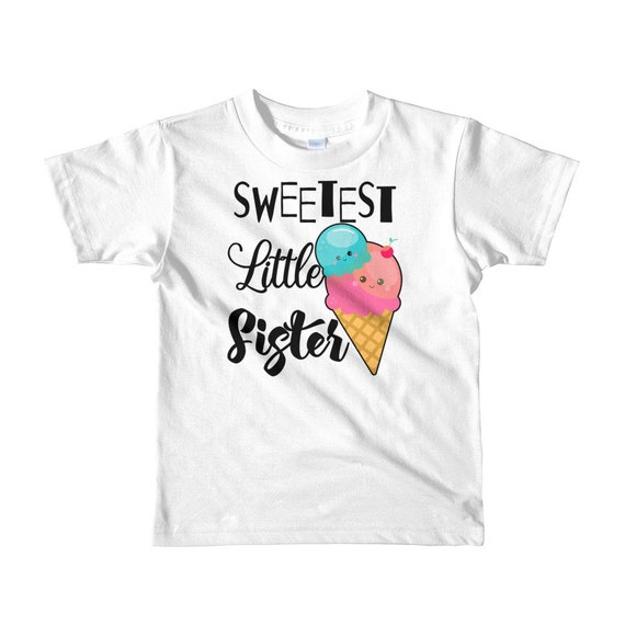 Little sister outfit kids t-shirt - baby sister outfit - sister outfit - little sis - big sis little sis - little sis outfit - little sis