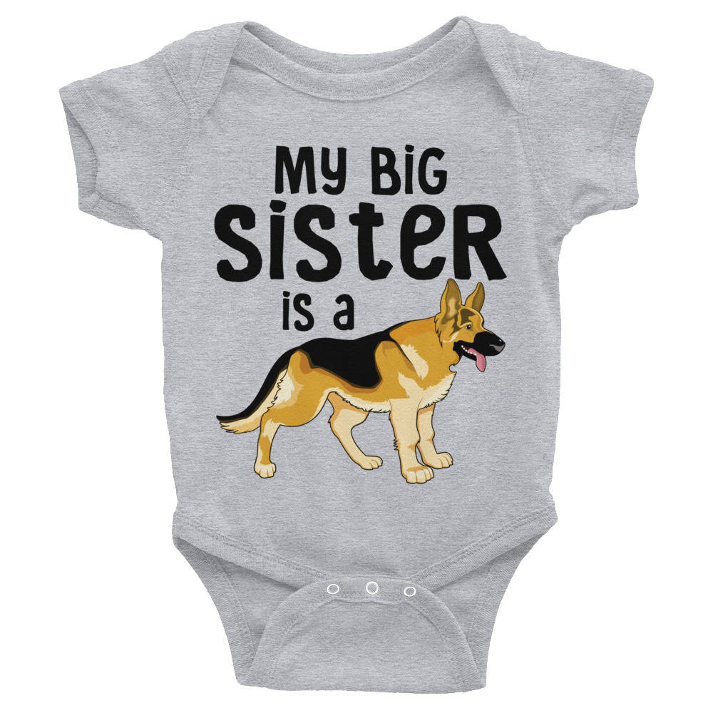 Big Sister Baby Nappy Onepiece Infant