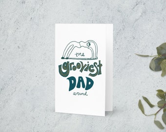 Grooviest Dad Card