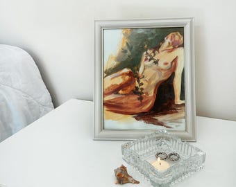 Original Longing Goddess Painting