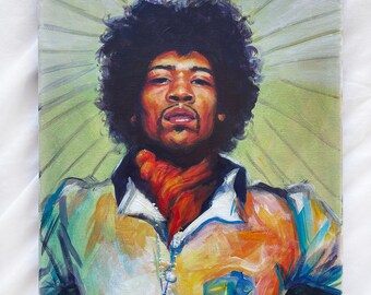 Jimi Hendrix Original Painting