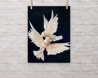 Mourning Doves Print