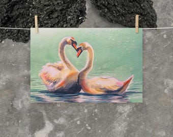 Swan Print