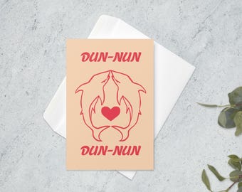 Shark Valentine's Day Card