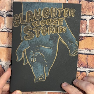 Slaughterhouse Stories risograph comic