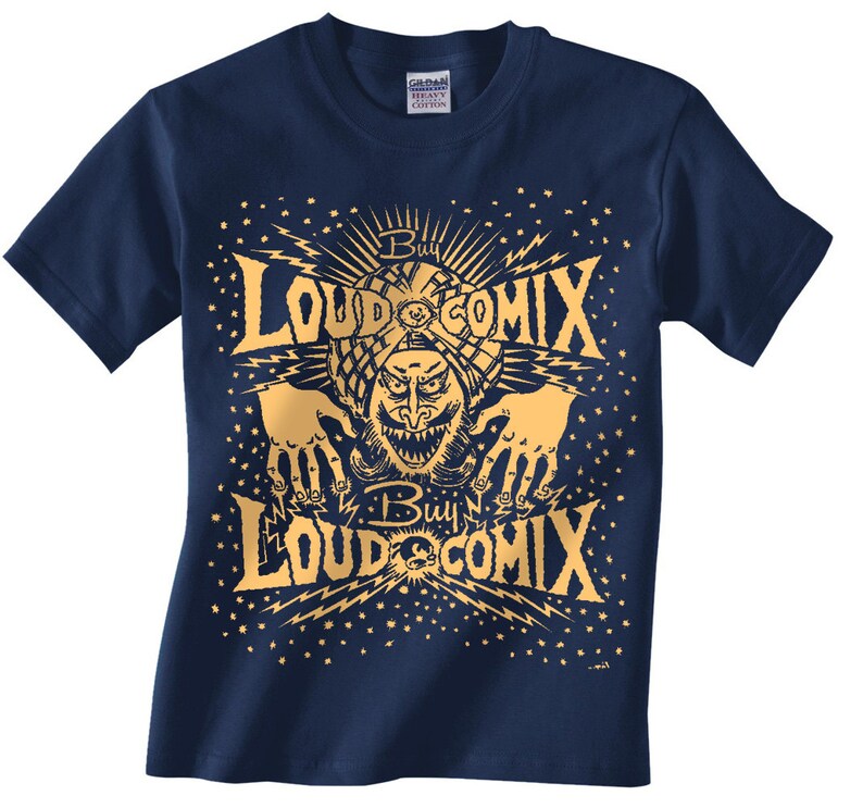 Buy LOUD COMIX hypnotist shirt by Jamie Vayda image 2