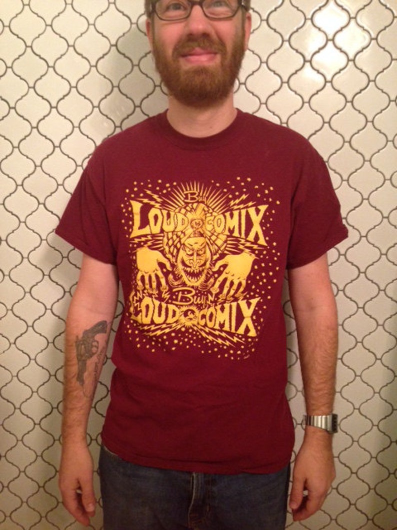 Buy LOUD COMIX hypno shirt by Jamie Vayda image 2