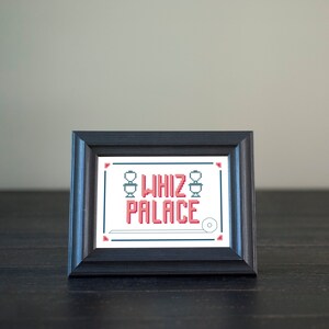 Whiz Palace Cross Stitch Pattern image 1