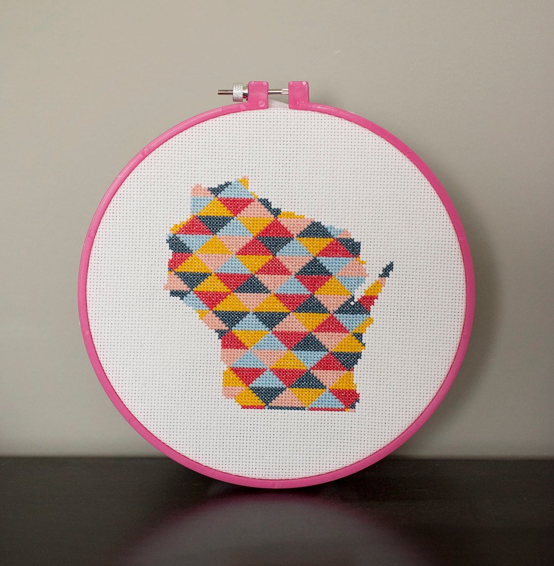 Wisconsin Cross Stitch Pattern - Etsy