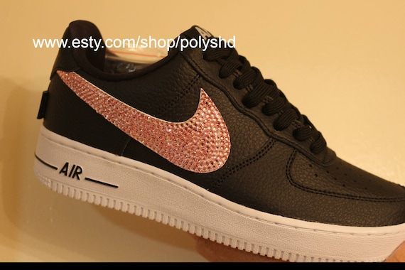 Nike af1 black gems rhinestones men women shoes sneakers swarovski airforce 1 wedding graduation swag performance stage groom bridal jordans Nike af1 black gems rhinestones men women shoes sneakers swarovski airforce 1 wedding graduation swag performance stage groom bridal jordans