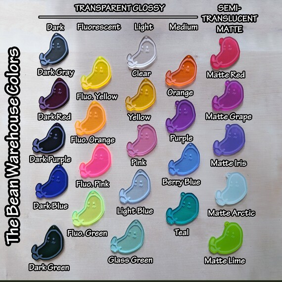 Bean Keychain The Bean Warehouse Logo Etsy