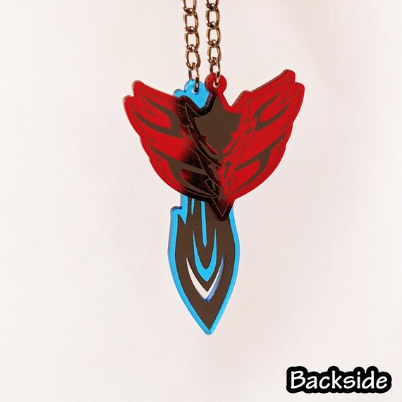 Zacian Sword And Zamazenta Shield Symbol Keychain Necklace Or Charm Pokémon Sword Shield Laser Cut Acrylic