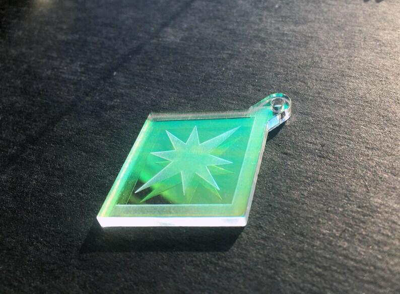 Pokémon Ultra Symbol Keychain Necrozma Prism Star TCG | Etsy